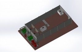 Smart Wood Chips Dryer