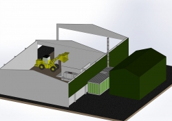 Smart Wood Chips Dryer_3D_1